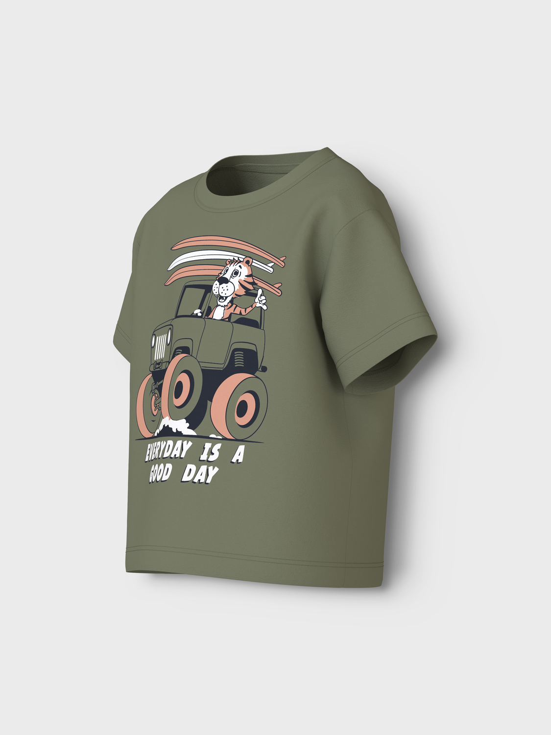 NMMVAGNO T-Shirts & Tops - Oil Green